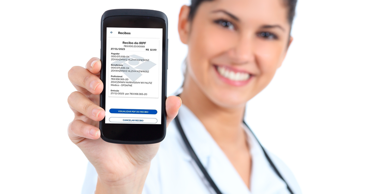 Recibo Receita Saúde